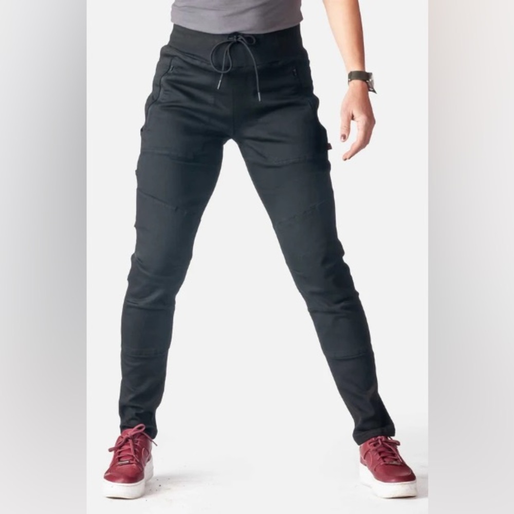 New! Dovetail Workwear, multiple size, Christa DIY, High Performance Black Denim - Picture 9 of 11